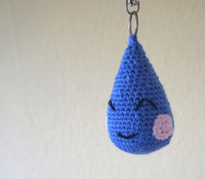 Crochet pattern keychain raindrop Rainy - amigoll9 - Image 3