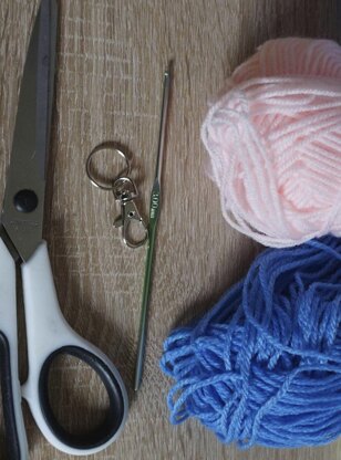 Crochet pattern keychain raindrop Rainy - amigoll9 - Image 4