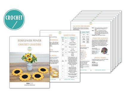 Sunflower Power Coasters - Ira Rott - Image 3