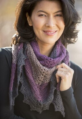 Dark Sky Shawl in Cascade Yarns Whirligig - DK603 - Downloadable PDF - Cascade Yarns - Image 2