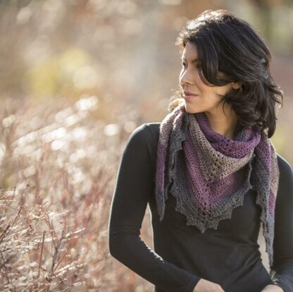 Dark Sky Shawl in Cascade Yarns Whirligig - DK603 - Downloadable PDF - Cascade Yarns - Image 3