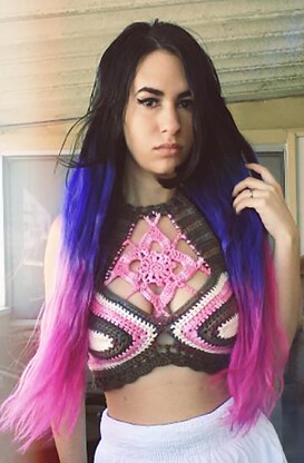 Primrose High Neck Halter Top - Amanda M - Image 2