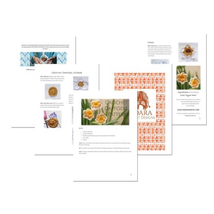 Crochet Daffodil - Moara Crochet - Image 6