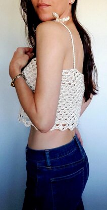 Coastal Cropped Tank Top - Pascale W - Image 2