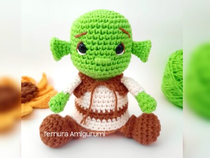 Shrek Amigurumi - Ternura Amigurumi - Image 3