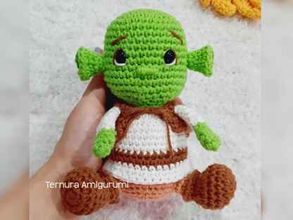 Shrek Amigurumi - Ternura Amigurumi
