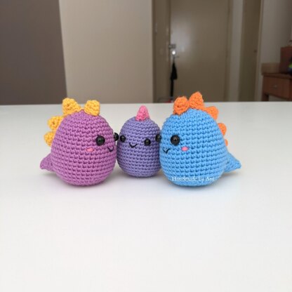 Colourful Mini Dino - Handmade by Ani - Image 4