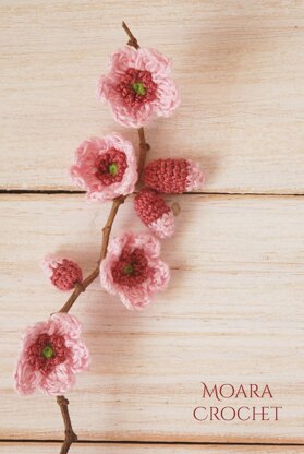Crochet Cherry Blossom - Moara Crochet - Image 2