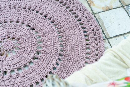 Free crochet rug pattern Easy - lacemats - Image 4