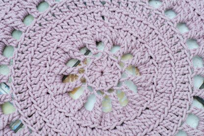 Free crochet rug pattern Easy - lacemats - Image 5