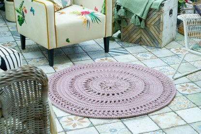 Free crochet rug pattern Easy - lacemats - Image 7