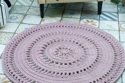 Free crochet rug pattern Easy - lacemats - Image 8