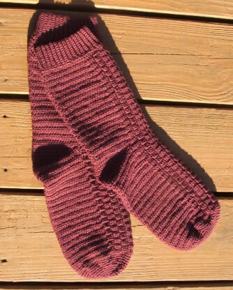 Top Down Socks - Cobbler's Cabin - Image 2