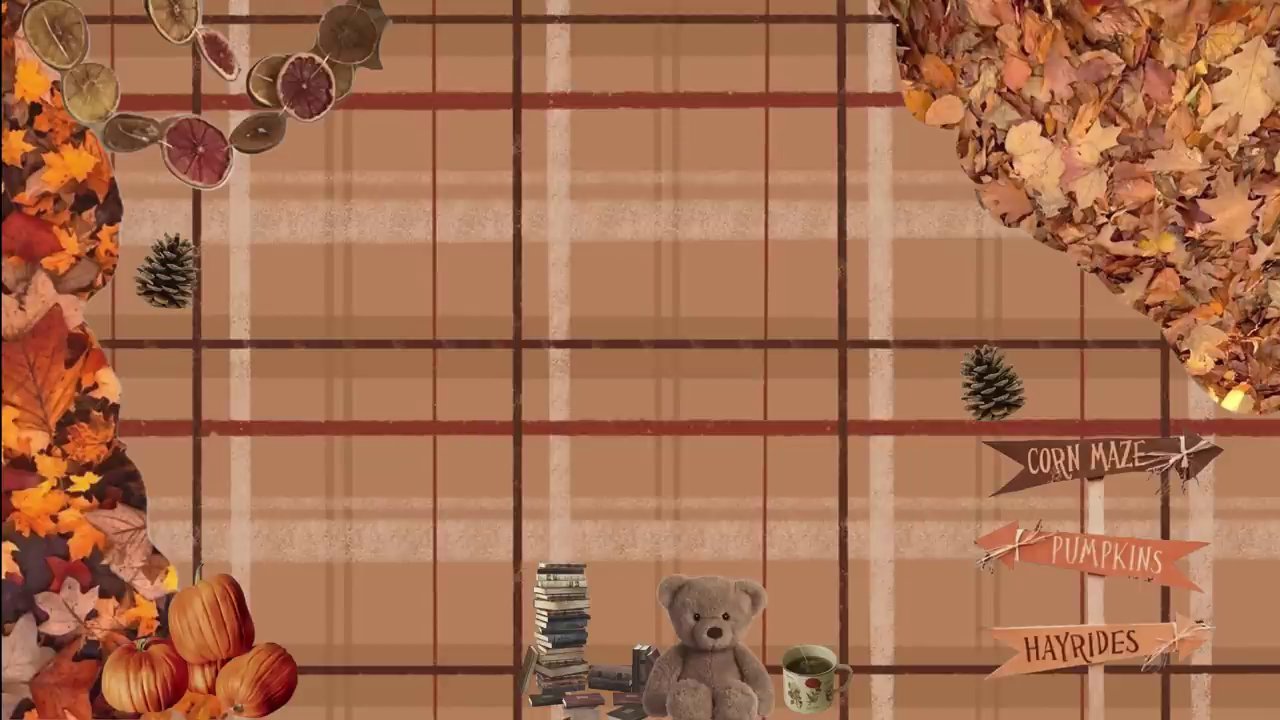 A collection of crocheted pumpkins in various sizes and stitches, including solid colors and a gingham pattern, displayed on a rustic wooden shelf.