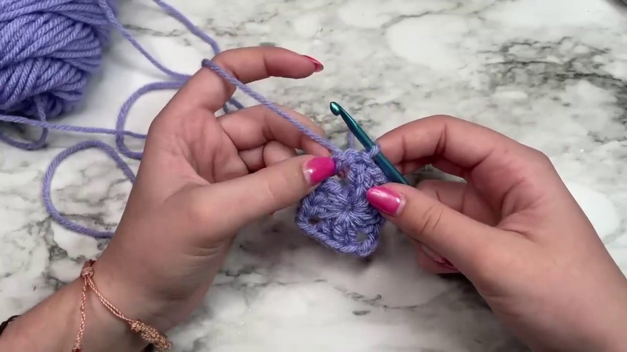 A demonstration of working two clusters separated by three chains into a corner space.