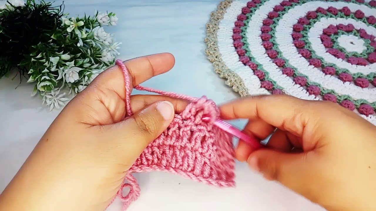 Diagram showing the front loop, back loop, and both loops of a crochet stitch.