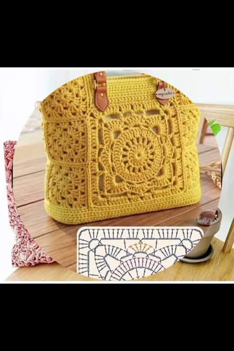 A row of finished crochet pieces in different colors and textures, each with a unique stitch pattern.